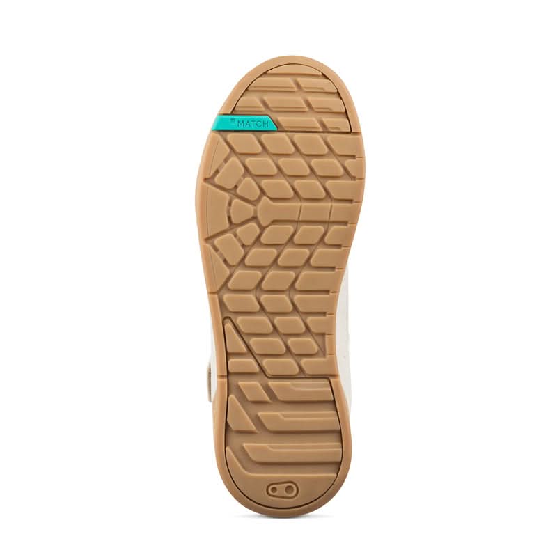 Crankbrothers Mallet Boa Sand/Teal Blue Shoes - Gum Outsole