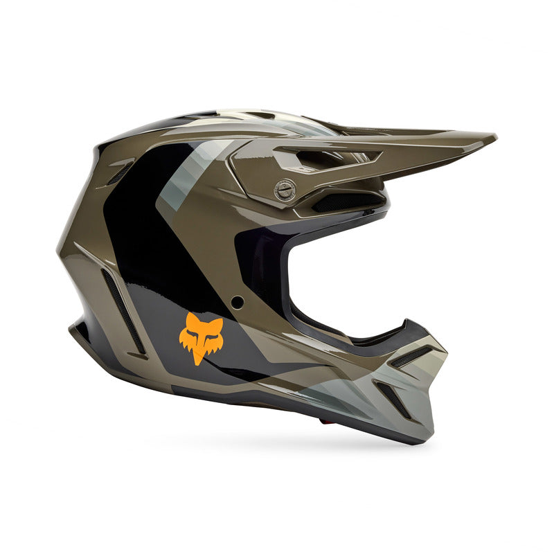 Fox V3 Fade Brown/Black Helmet