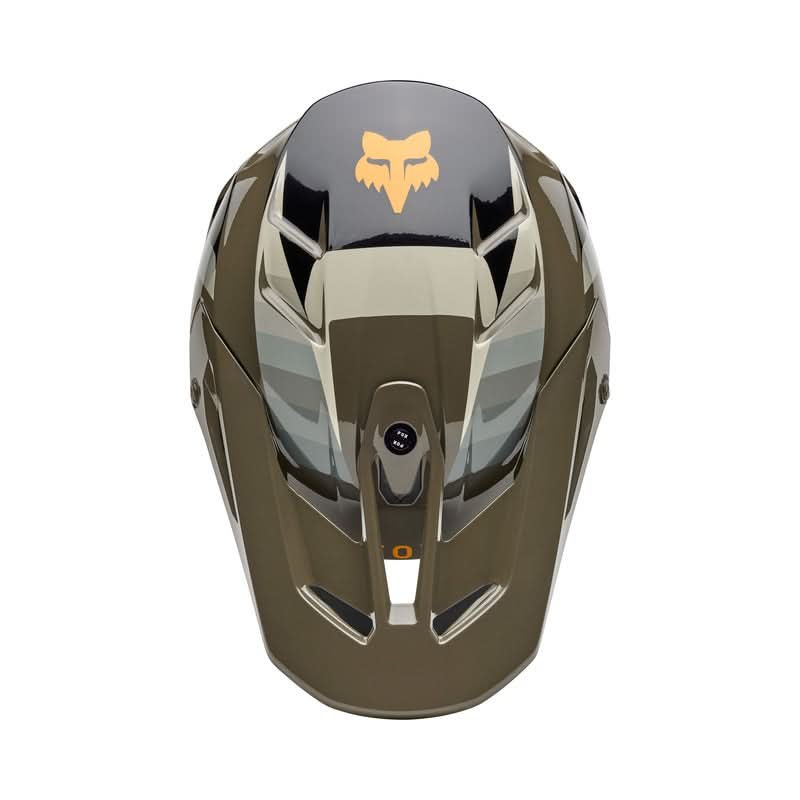 Fox V3 Fade Brown/Black Helmet