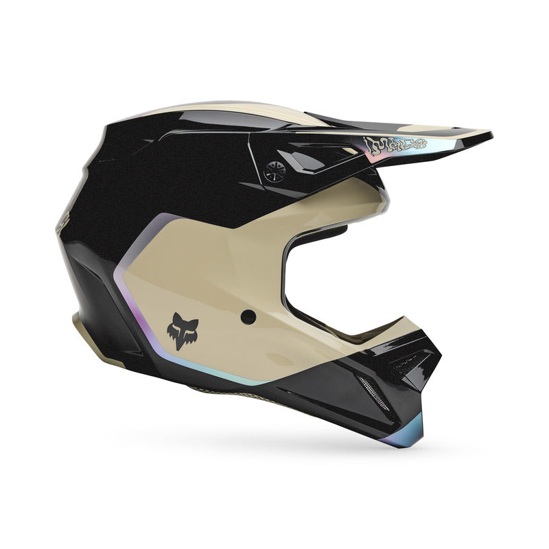 Fox V1 Hello Future Black helmet