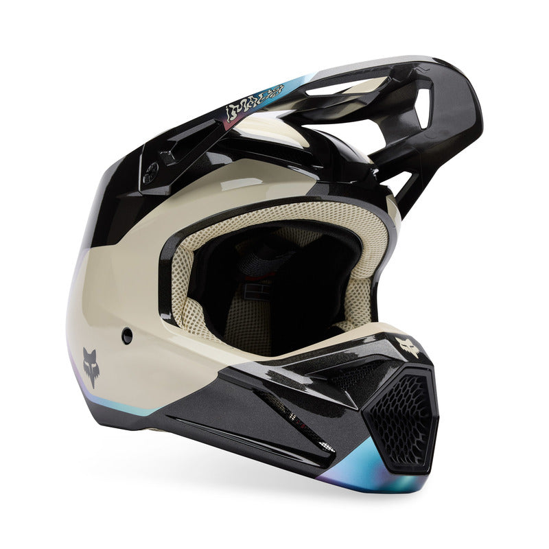 Fox V1 Hello Future Black helmet