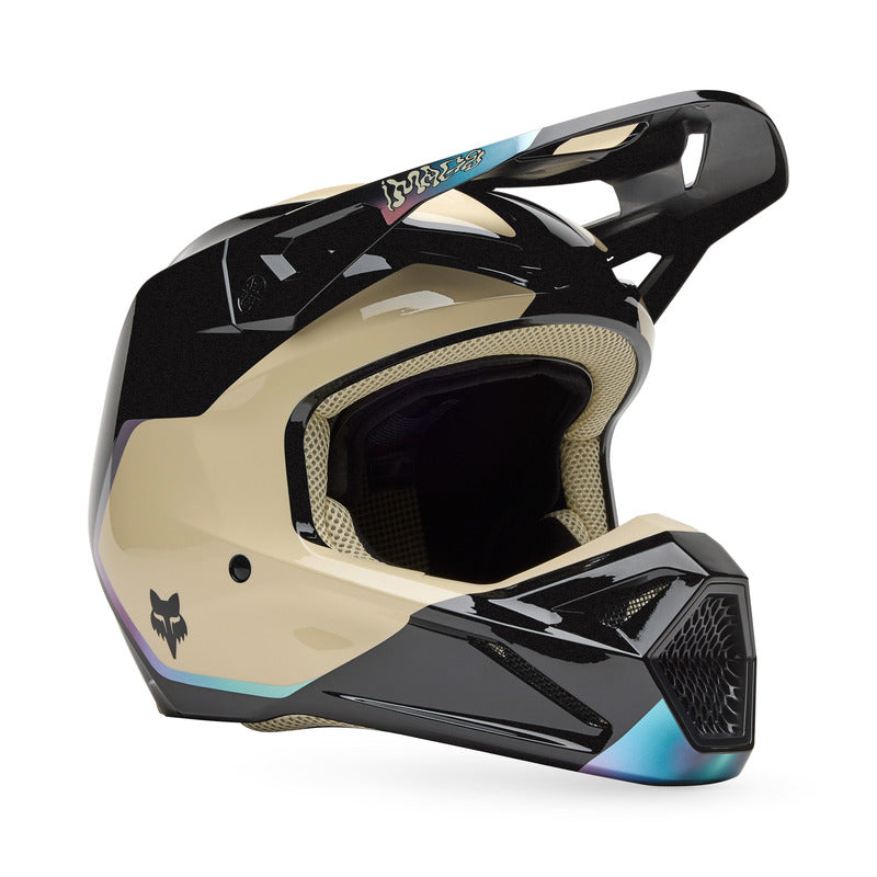 Fox V1 Hello Future Black helmet