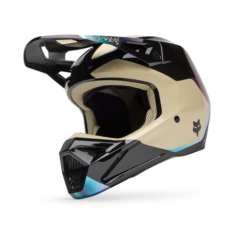 Fox V1 Hello Future Black helmet