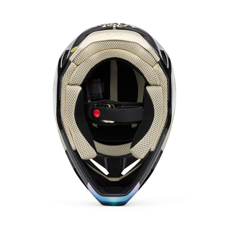 Fox V1 Hello Future Black helmet