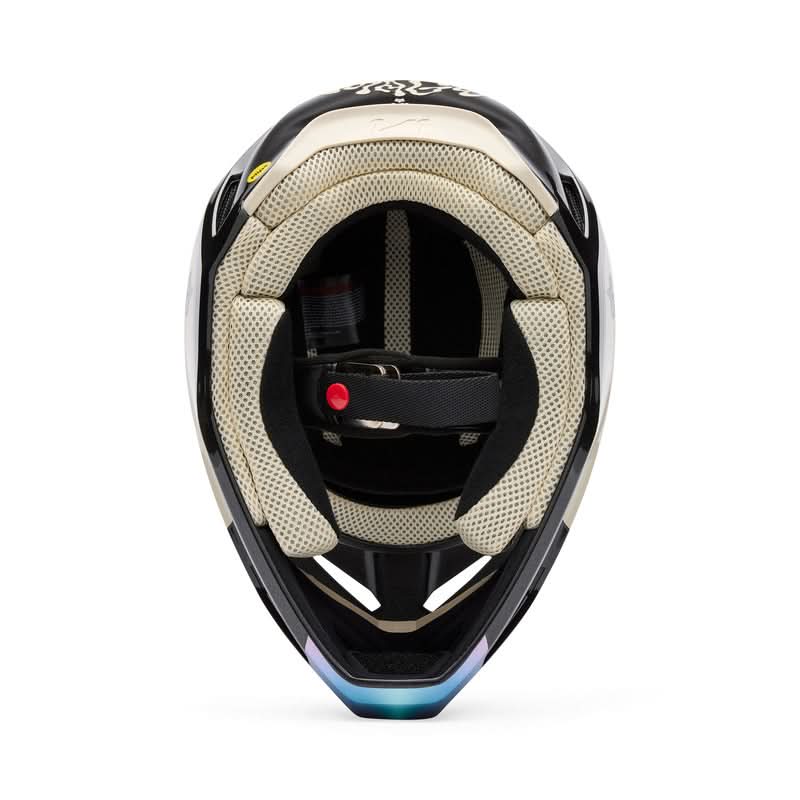 Fox V1 Hello Future Black helmet