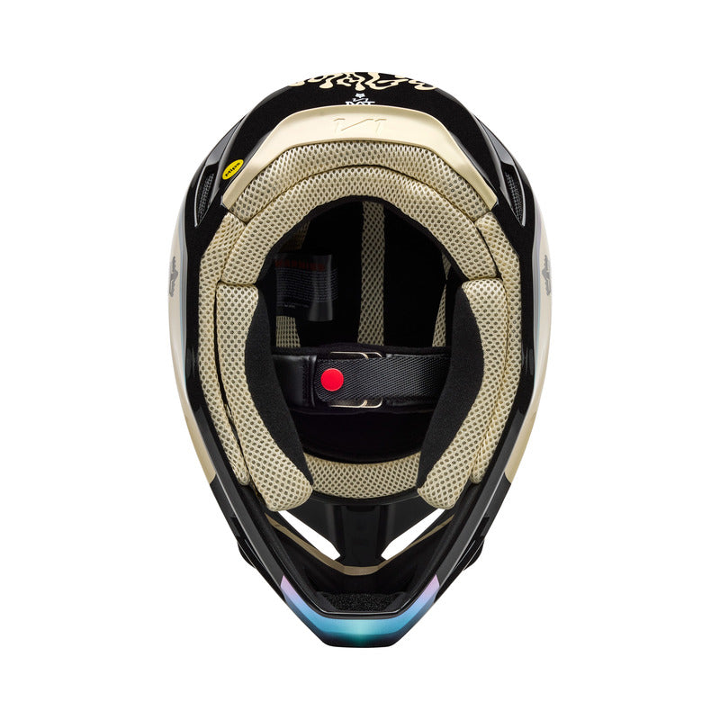 Fox V1 Hello Future Black helmet