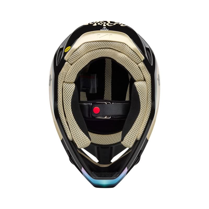 Fox V1 Hello Future Black helmet