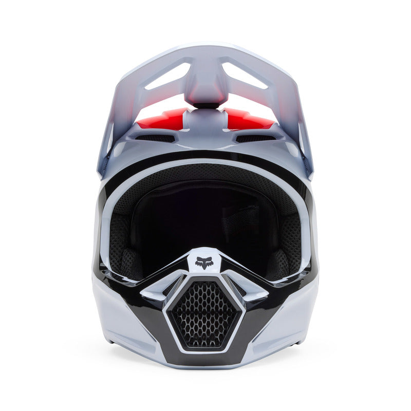 Fox V1 Flow Helmet White/Red