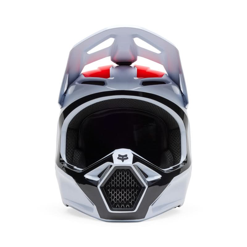 Fox V1 Flow Helmet White/Red