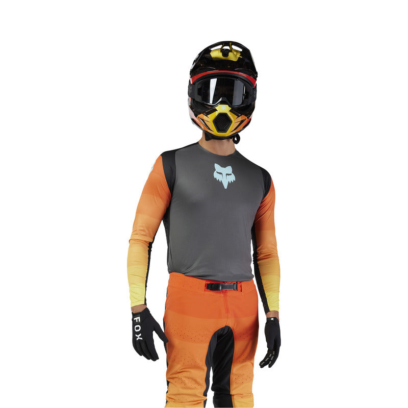 Fox Flexair Grid Black/Orange sweatshirt