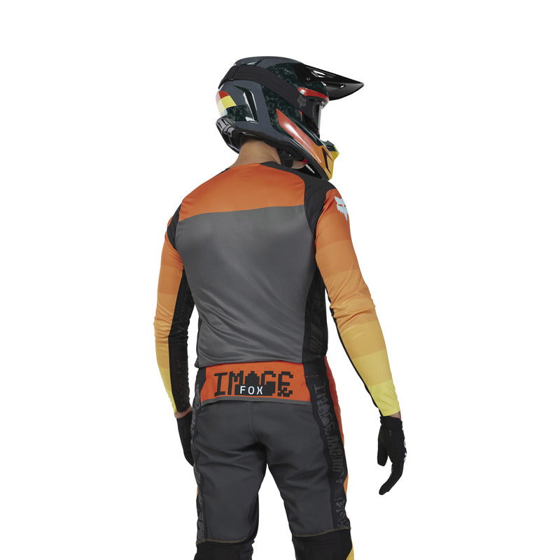 Fox Flexair Grid Black/Orange sweatshirt