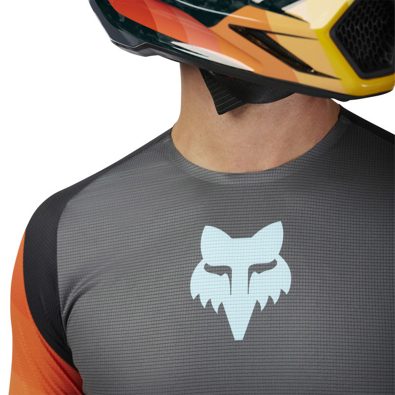 Fox Flexair Grid Black/Orange sweatshirt