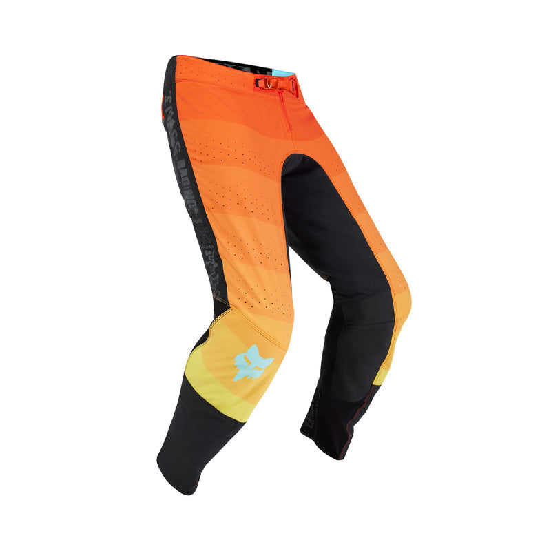 Fox Flexair Grid Cycling Pants Black/Orange | RideHub