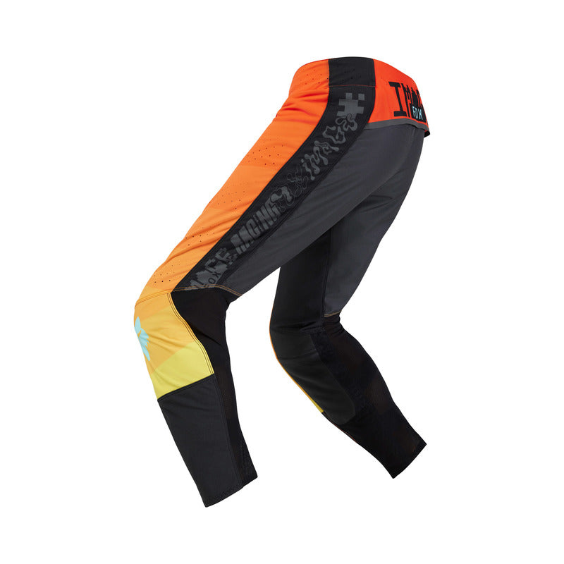 Fox Flexair Grid Cycling Pants Black/Orange | RideHub