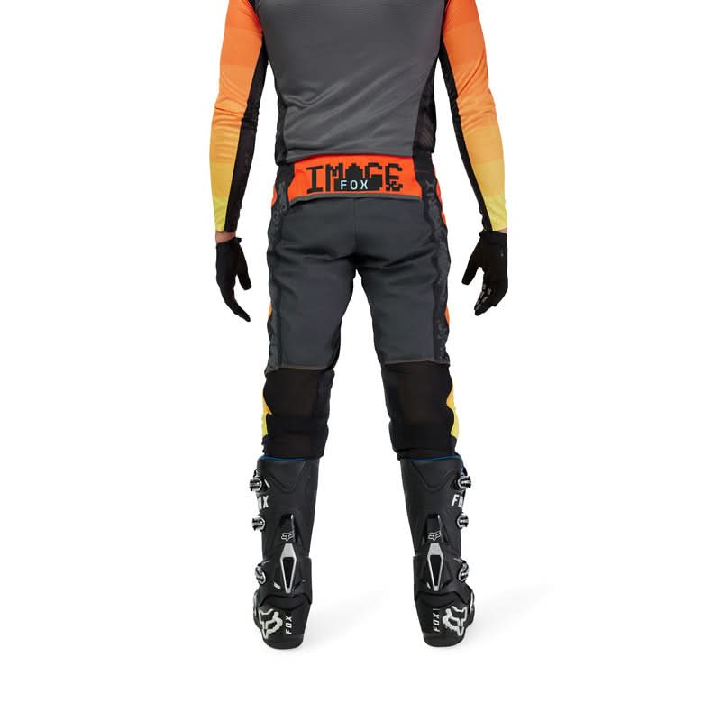 Fox Flexair Grid Pants Black/Orange | RideHub