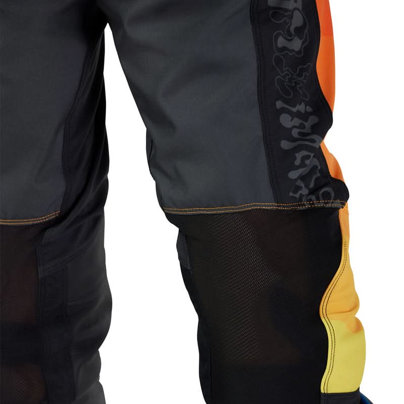 Fox Flexair Grid Pants Black/Orange | RideHub