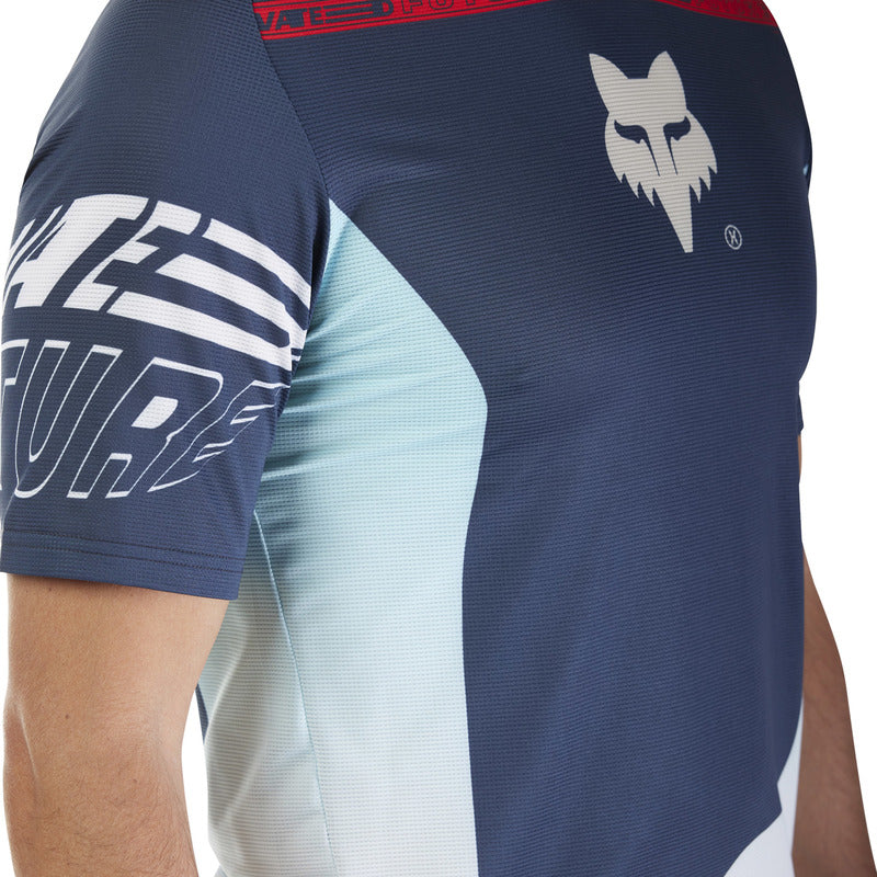 Fox Flexair Elevated Midnight Cycling Jersey | RideHub