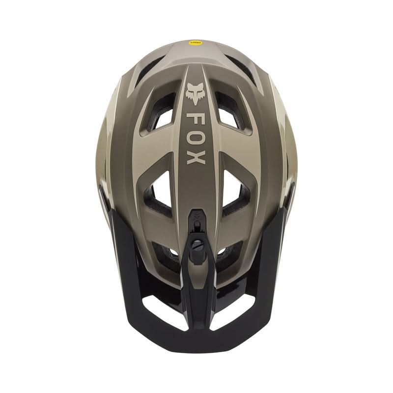 Fox Speedframe Pro Defy Cream Bike Helmet