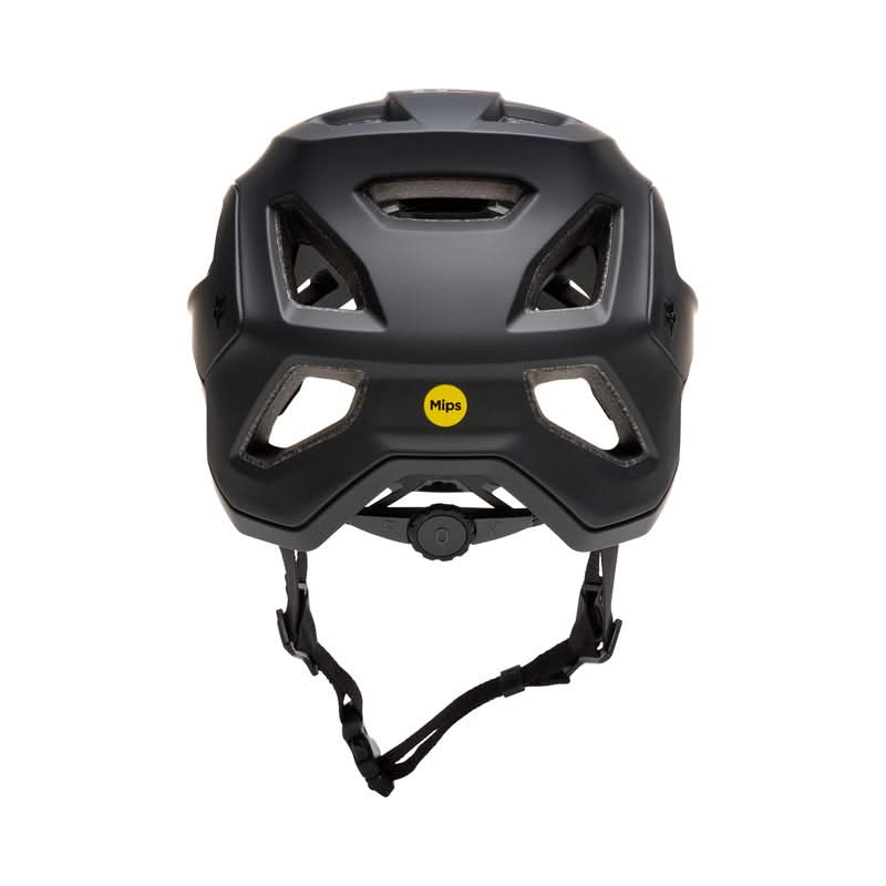 Fox Speedframe Solid Black Bike Helmet