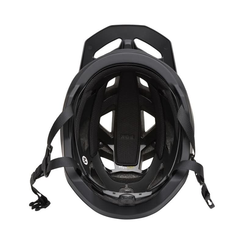 Fox Speedframe Solid Black Bike Helmet