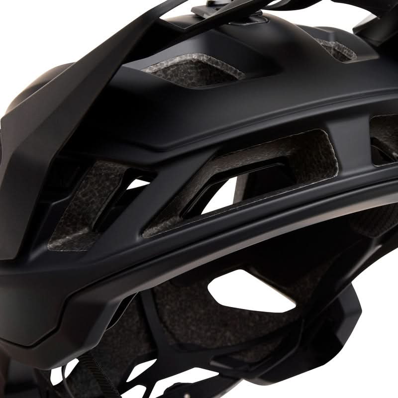 Fox Speedframe Solid Black Bike Helmet