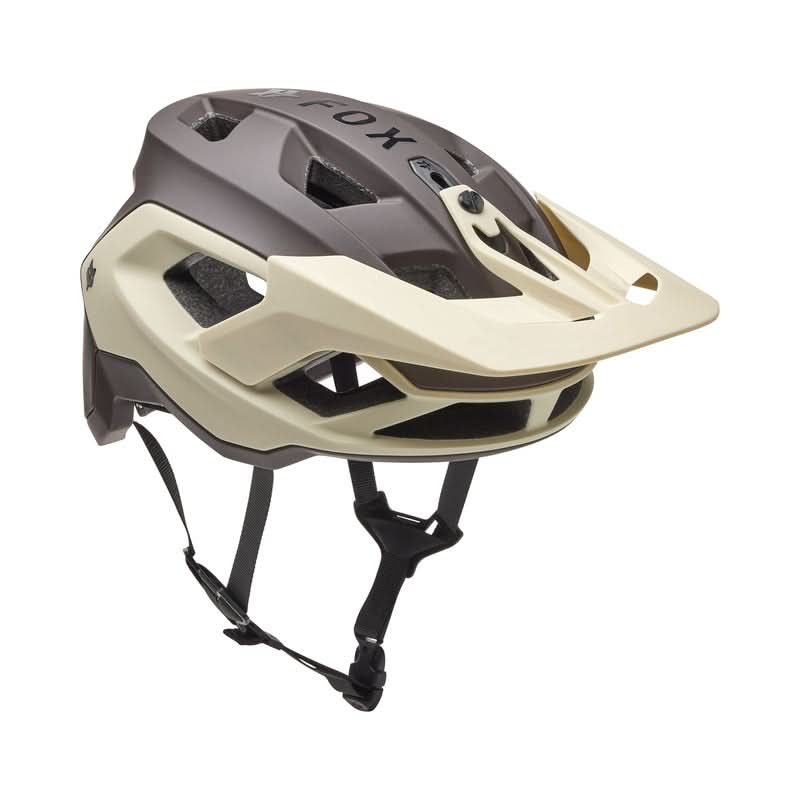 Fox Speedframe 5050 Cream Bike Helmet