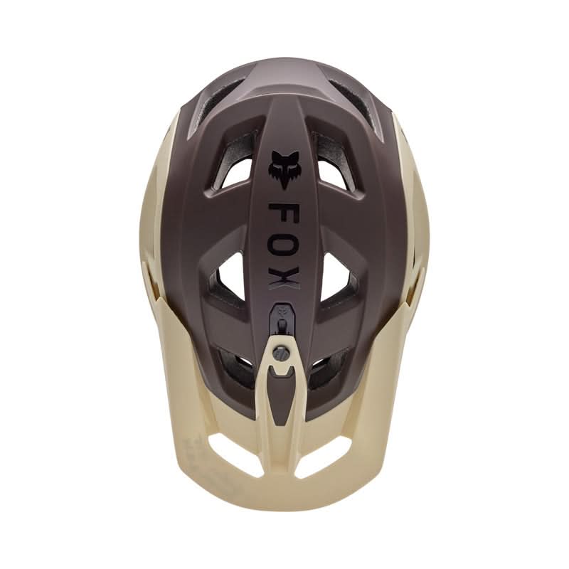 Fox Speedframe 5050 Cream Bike Helmet
