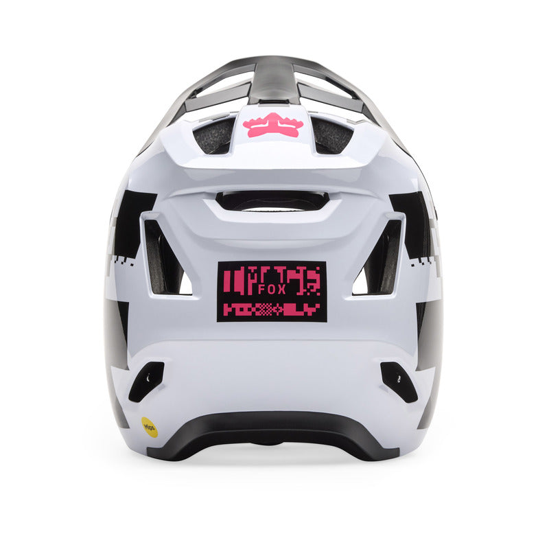 Fox Rampage Digi Image Black/White Bike Helmet