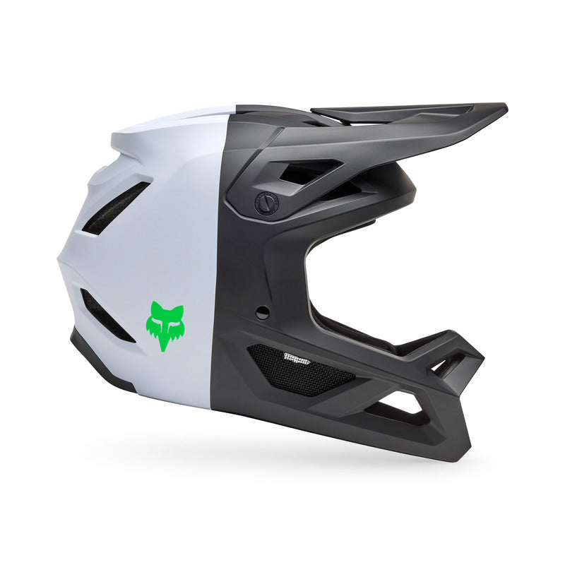 Fox Rampage 5050 Black/White Bike Helmet