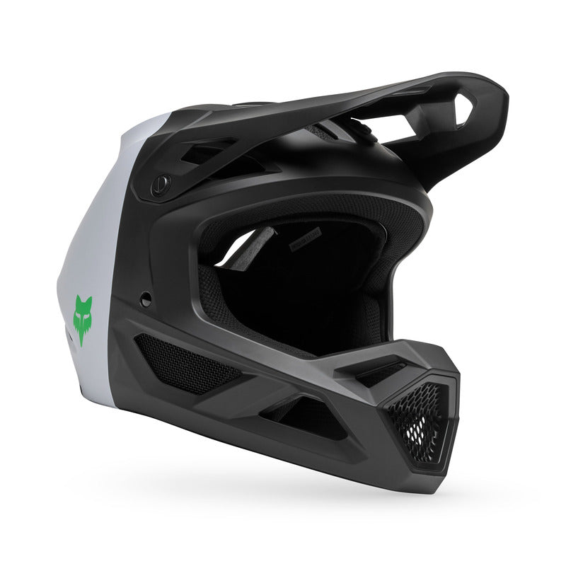 Fox Rampage 5050 Black/White Bike Helmet