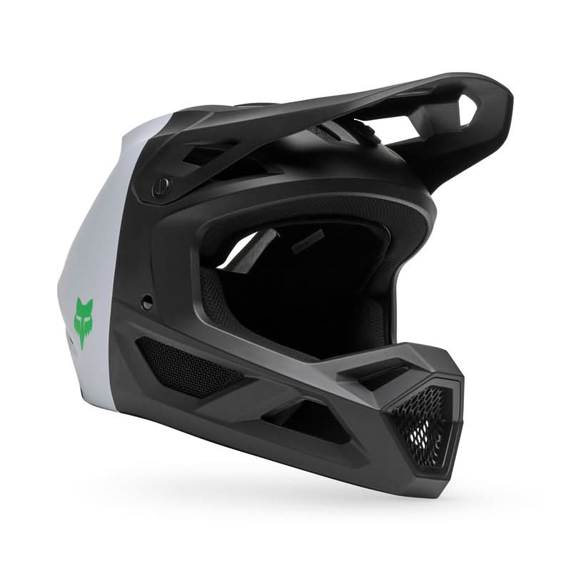 Fox Rampage 5050 Black/White Bike Helmet
