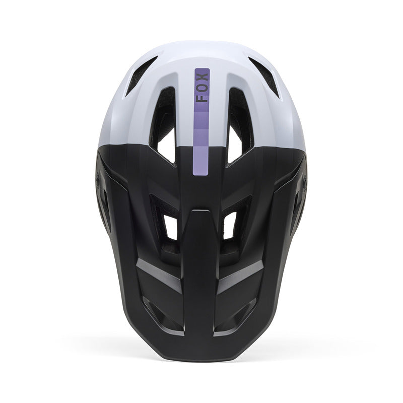 Fox Rampage 5050 Black/White Bike Helmet