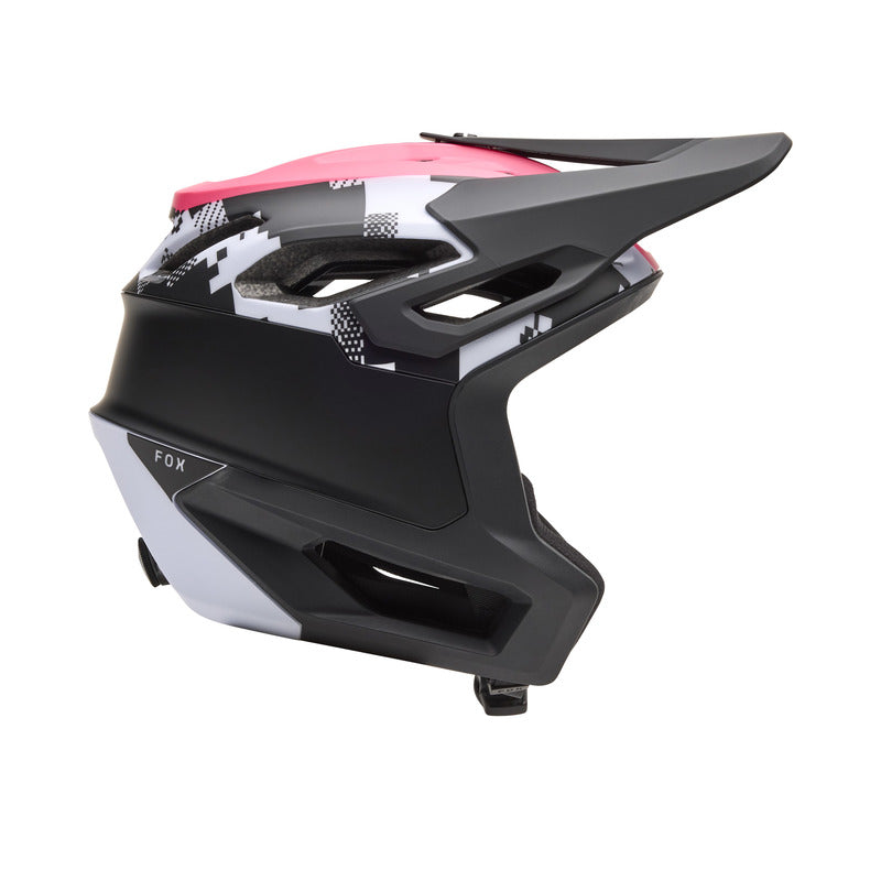 Fox Dropframe Pro Digi Image Black/White Bike Helmet