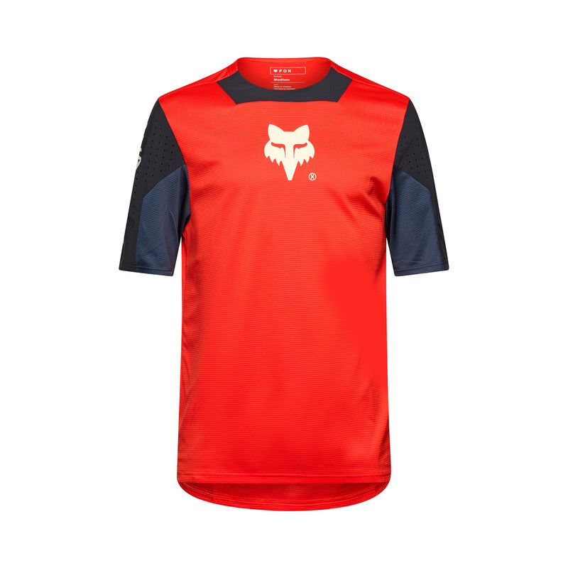 Fox Defend SS Jersey Fluo Red | RideHub