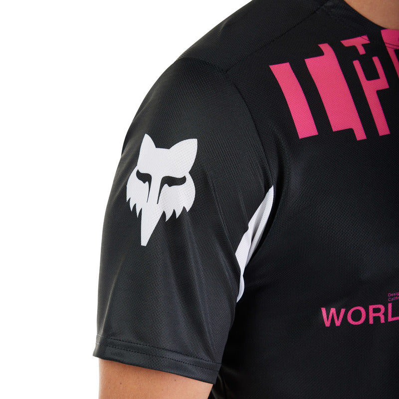 Fox Ranger Digi Image Black Cycling Jersey | RideHub