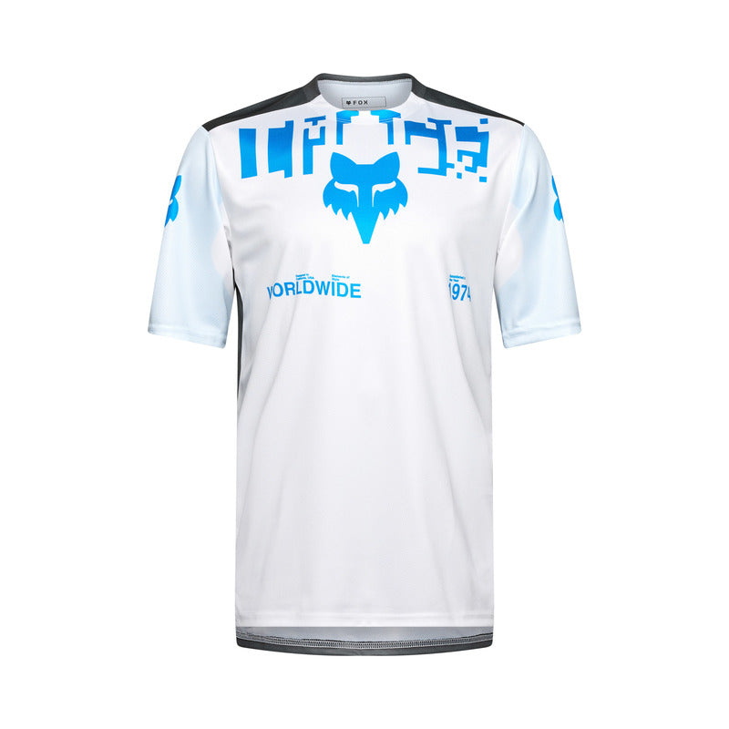 Fox Ranger Digi Image White Cycling Jersey | RideHub
