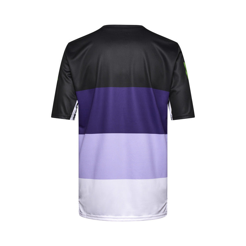 Fox Ranger Grid Black Cycling Jersey | RideHub