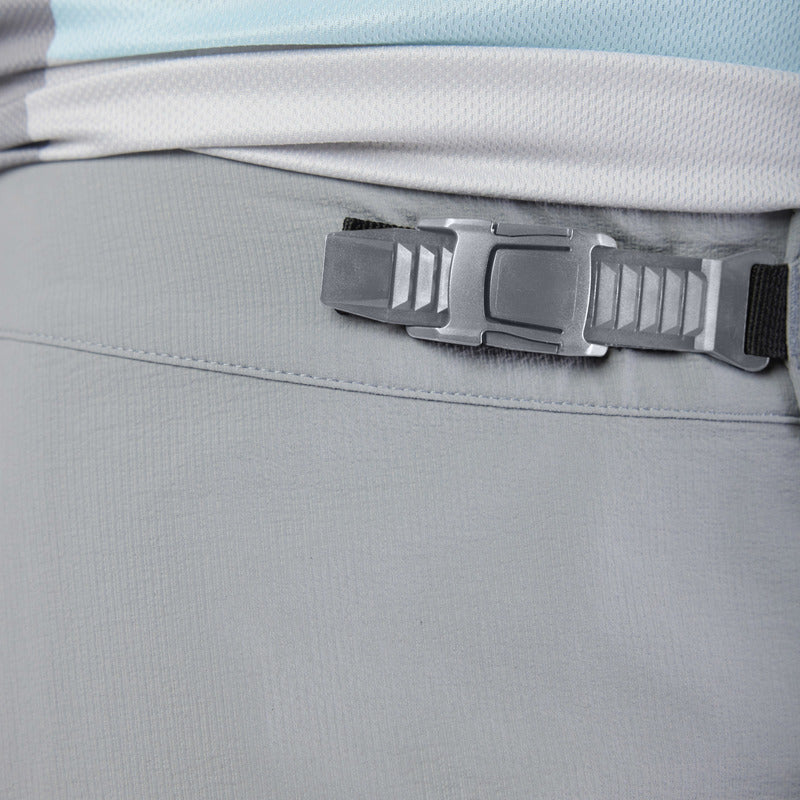 Fox Ranger Grid Steel Grey Cycling Pants | RideHub