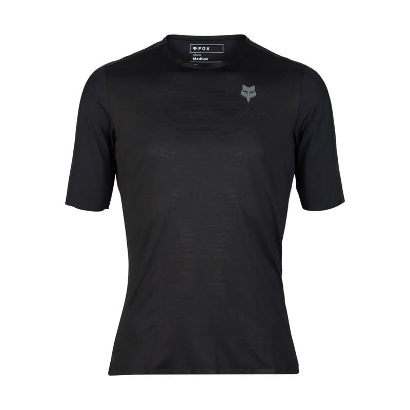 Fox Flexair Ascent Black Long Sleeve Cycling Jersey | RideHub