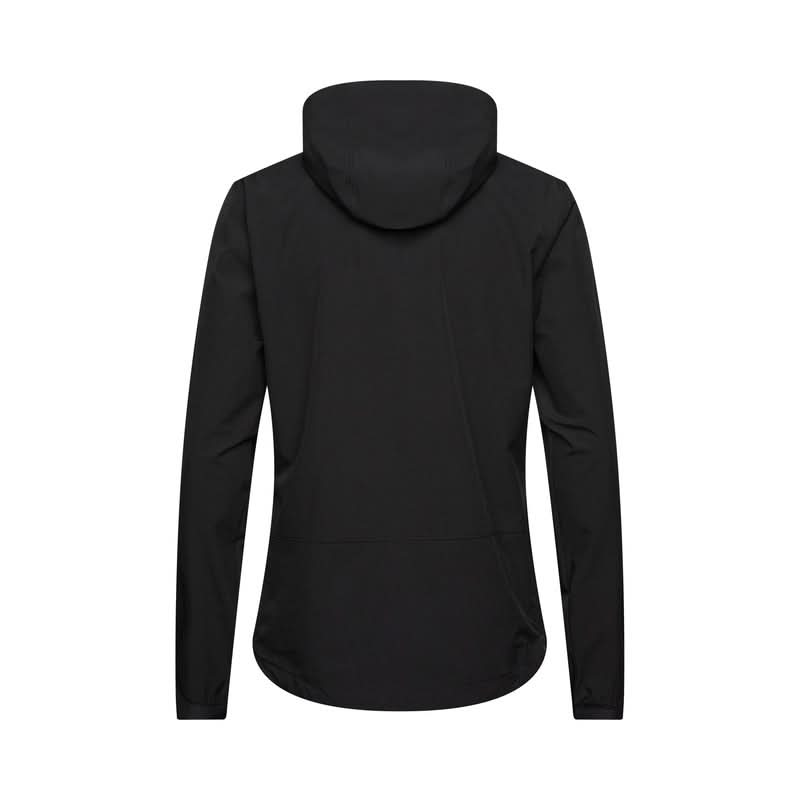 Foxranger Wind Pullover Black Cycling Hoodie