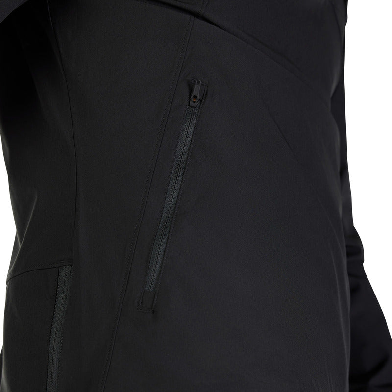 Foxranger Wind Pullover Black Cycling Hoodie