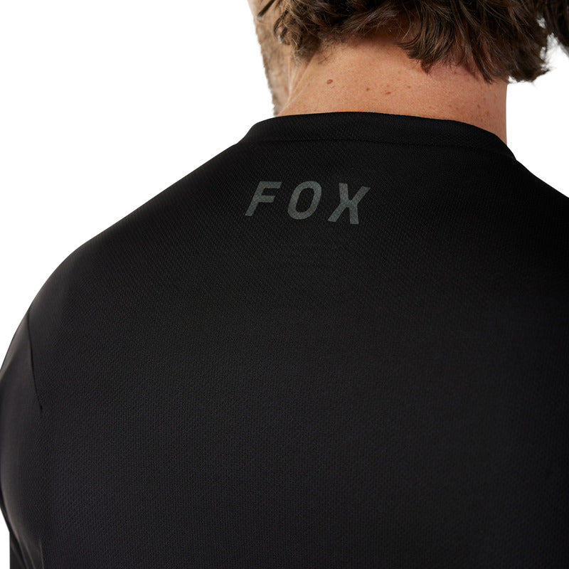 Fox Ranger Fox Head Black Cycling Jersey | RideHub