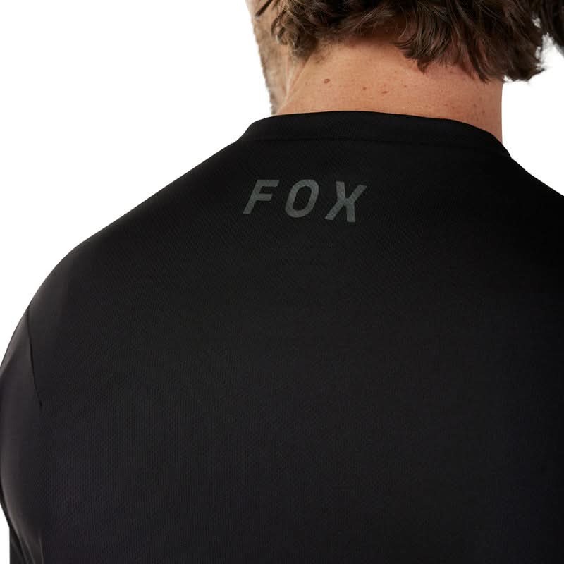 Fox Ranger Fox Head Black Cycling Jersey | RideHub