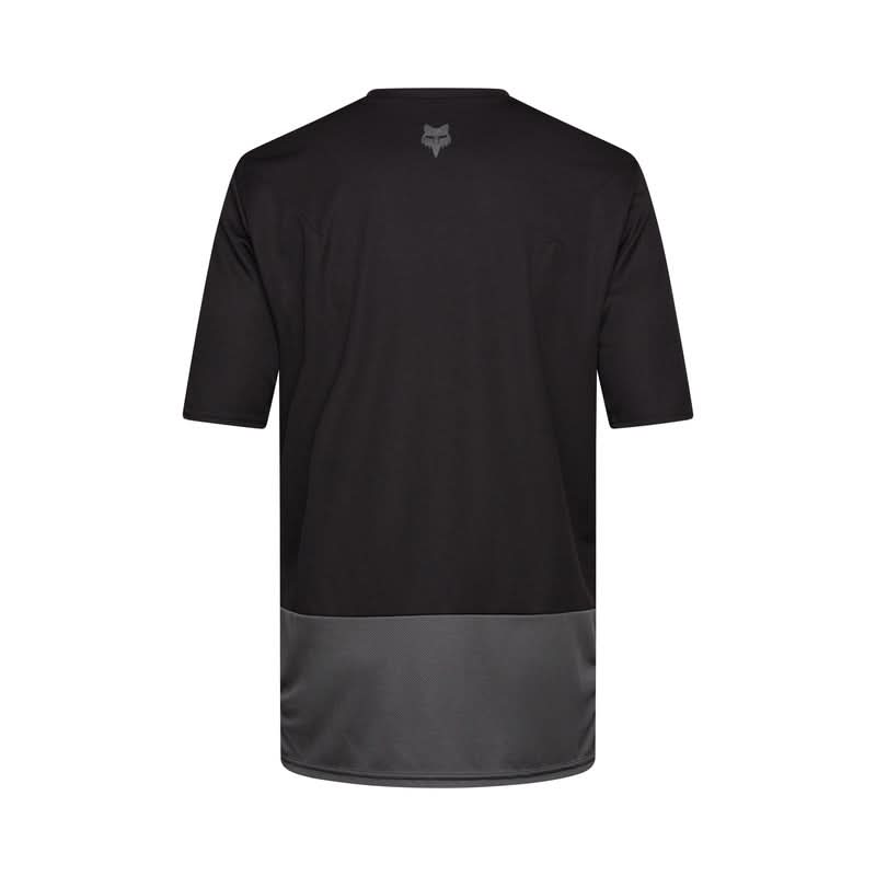 Fox Ranger Wordmark Black Cycling Jersey | RideHub