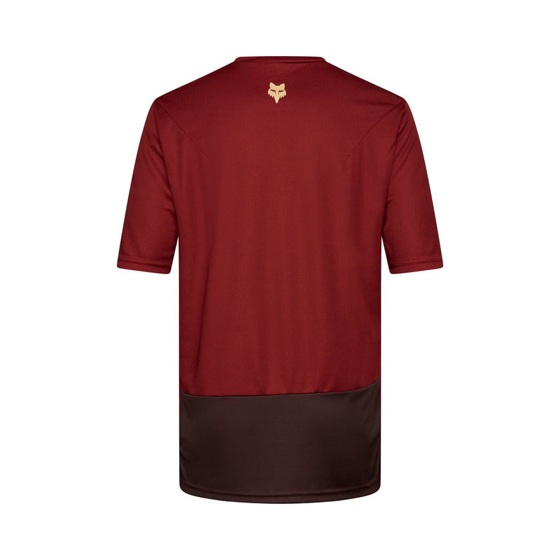 Fox Ranger Wordmark Rust Cycling Jersey | RideHub