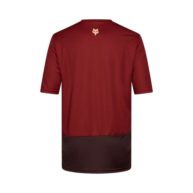 Fox Ranger Wordmark Rust Cycling Jersey | RideHub