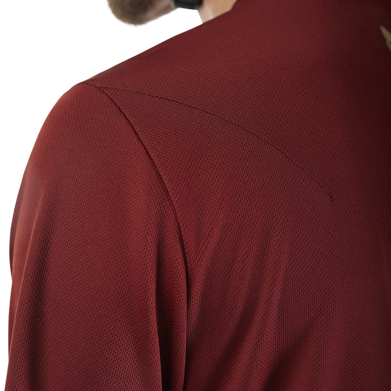 Fox Ranger Wordmark Rust Cycling Jersey | RideHub