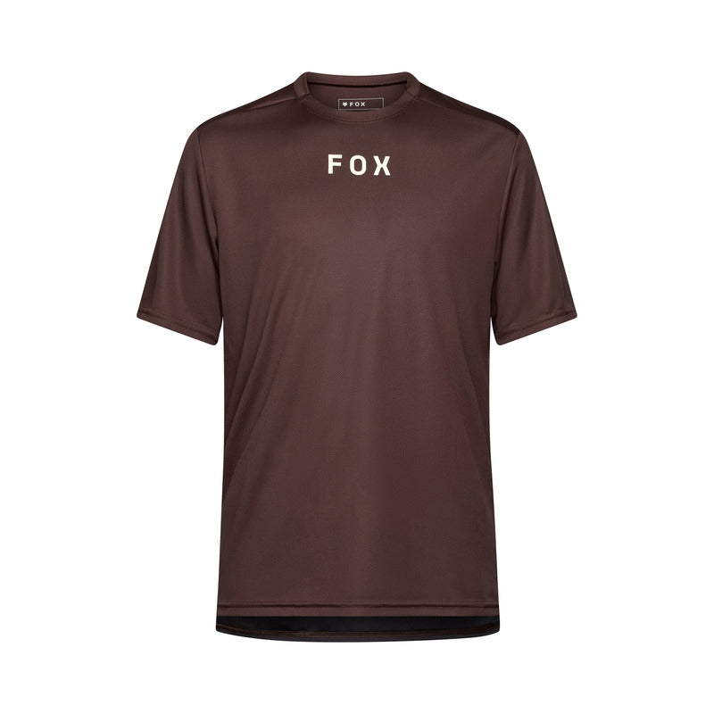Fox Ranger Wordmark Cocoa Cycling Jersey | RideHub