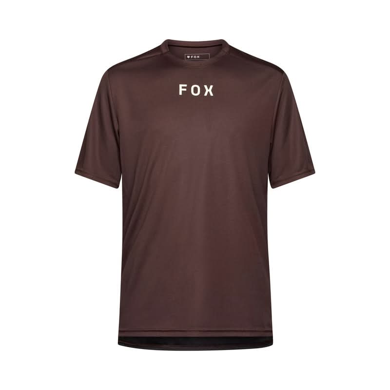 Fox Ranger Wordmark Cocoa Cycling Jersey | RideHub