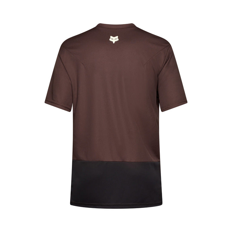 Fox Ranger Wordmark Cocoa Cycling Jersey | RideHub